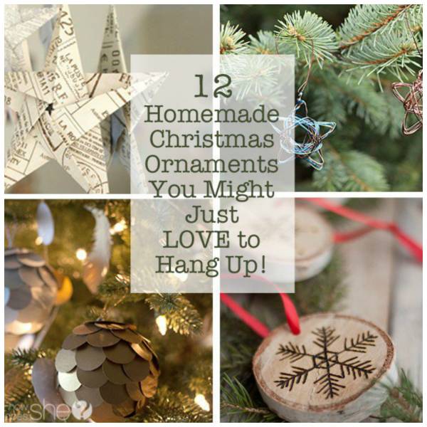 Homemade Christmas Ornaments You Will Be Proud To Show Off – Home and ...