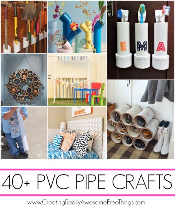 Wallet Friendly DIY Projects using PVC Pipe – Home and Garden