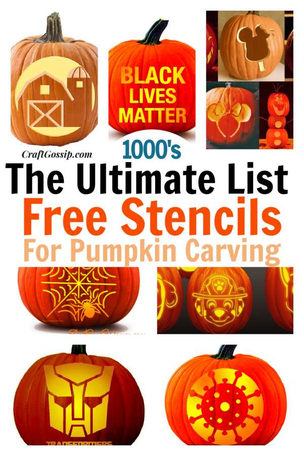 Advanced Pumpkin Carving Patterns Printable