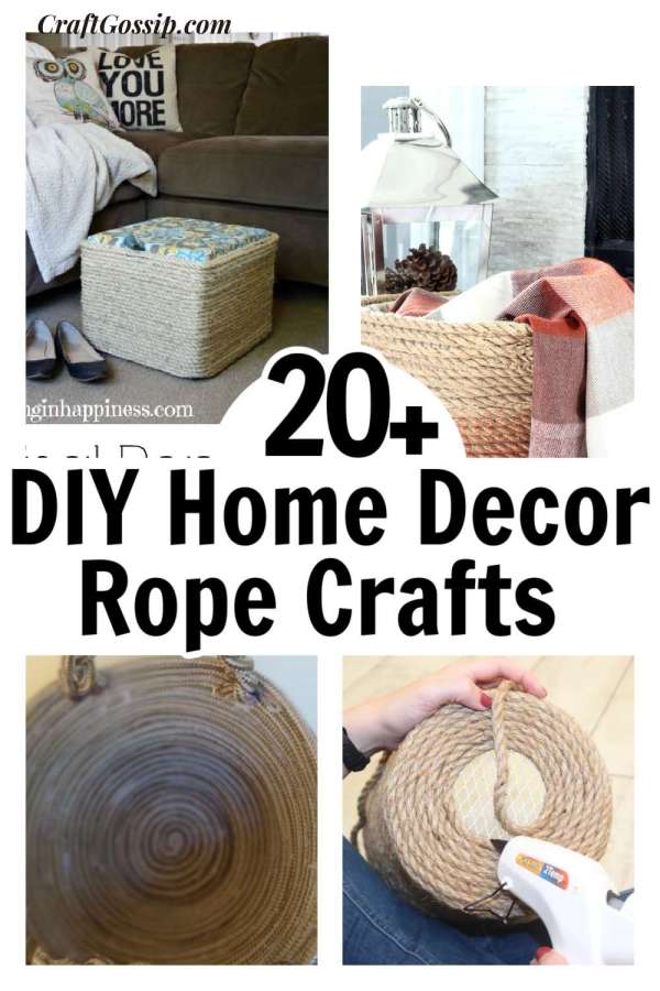 Upcycle Plastic Bags For Home Decor - Rustic Crafts & DIY