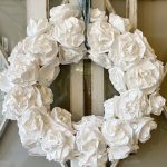 Forty-Five Minute White Paper Bag Wreath